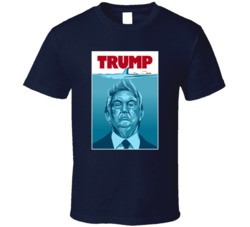 Donald Trump Funny Jaws Parody Politics Graphic T Shirt 38560804