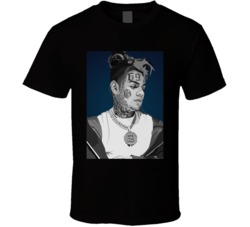 6ix9ine Rapper Art Graphic Fan T Shirt 38598093