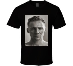 Tom Hiddleston Celebrity Face Graphic Fan Actor T Shirt 38598120