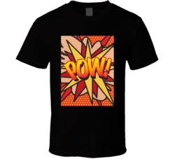 Pow Comic Book Graphic Art T Shirt 38598133