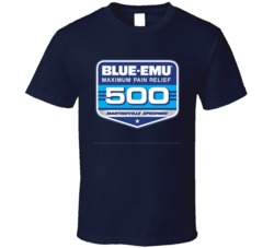 Blue Emu Maximum Pain Relief 500 Martinsville Speedway Nascar T Shirt 38832465