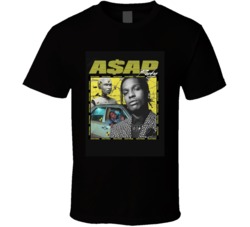 Asap Rocky Rapper Hip Hop Graphic Tee Concert T Shirt 38905823
