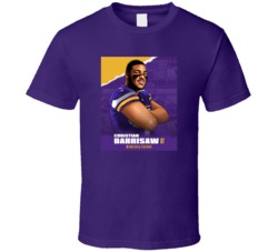 Christian Darrisaw Minnesota Sports Vikings Football Fan Nfl Draft Pick 2021 T Shirt 38920127