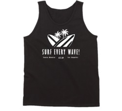 Surf Every Wave Surfing Surf Board Ocean Swimming Vacation Summer Surfing Graphic Tanktop 39049217
