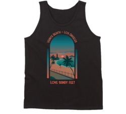 Venice Beach Los Angeles Love Sandy Feet Surfing Surf Surfboard Summer Waves Vacation Graphic Tanktop 39049278