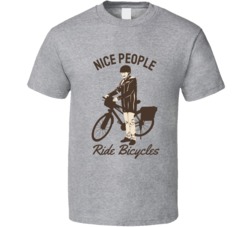 Nice People Ride Bicycles Motocross Bmx Motorcyle Bicycle Mountain Biking Extreme Sports Summer Outdoor T Shirt 39058637