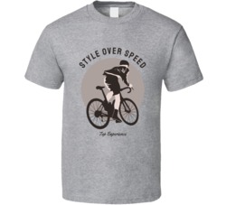 Style Over Speed Motocross Bmx Motorcyle Bicycle Mountain Biking Extreme Sports Summer Outdoor T Shirt 39058640