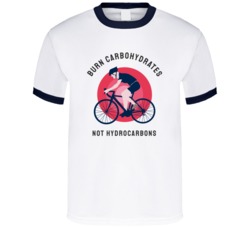 Burn Carbohydrates Not Hydrocarbons Motorcyle Bicycle Mountain Biking Extreme Sports Summer Outdoor T Shirt 39058648