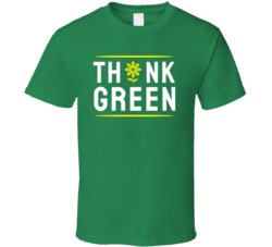 Think Green Earth Geography Whale Animals Planet T Shirt 39090624
