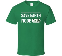 Save Earth Mode On Earth Geography Whale Animals Planet T Shirt 39090625