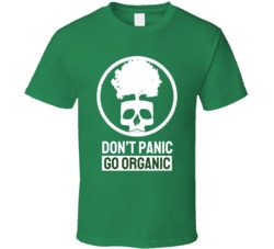 Don't Panic Go Organic Earth Nature Lover Trees Plantsgeography Whale Animals Save The Planet T Shirt 39090636