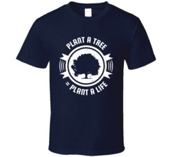 Plant A Tree Plant A Life Earth Nature Lover Trees Plants Geography Whale Animals Planet T Shirt 39090643