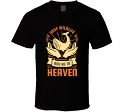 Save Wildlife And Go To Heaven Earth Nature Lover Trees Plants Geography Whale Animals Planet T Shirt 39090659
