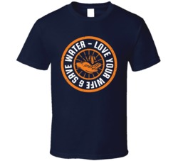 Love You Wife And Save Water Earth Nature Lover Trees Plants Geography Whale Animals Planet T Shirt 39090664