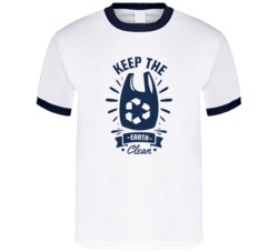 Keep The Earth Clean Earth Nature Lover Trees Plants Geography Whale Animals Planet Recycle T Shirt 39090672