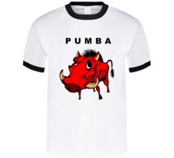 Pumba Lion King Warthog Monster Mashup Animal Monster Mashup Sports Teams Logo Animals T Shirt 39114892