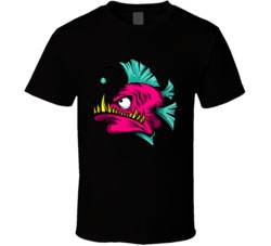 Angular Fish Cool Animal Monster Mashup Sports Teams Logo Animals T Shirt 39114902