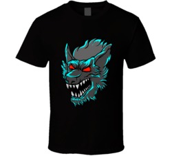 Wolf Werewolf Demon Monster Mashup Animal Monster Mashup Sports Teams Logo Animals T Shirt 39114924