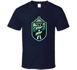 Krakin Cool Parody Logo Graphic Seattle Hockey Fan Sports T Shirt 39127857