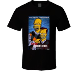 Step Brothers Funny Simpsons Parody Graphic Fan T Shirt 39127865