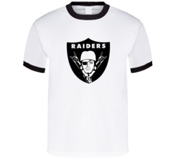 Las Vegas Raiders Heavy Metal Parody Cool Graphic Fan Nfl Parody T Shirt 39157969