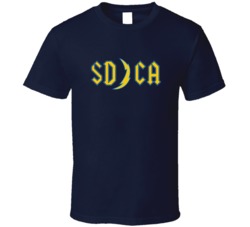 San Diego Chargers Acdc Parody Heavy Metal Rock Music T Shirt 39157972
