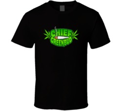 Chief Greenbud Funny Native 420 Kush Stoner Parody T Shirt 39157980