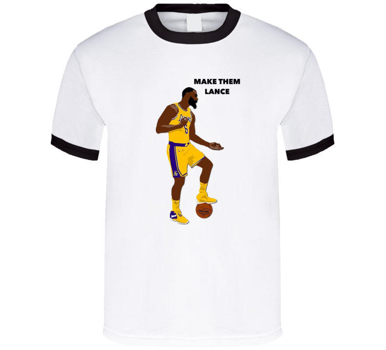 Make Them Lance Basketball Lance Stephenson La Lakers Fan Tshirt