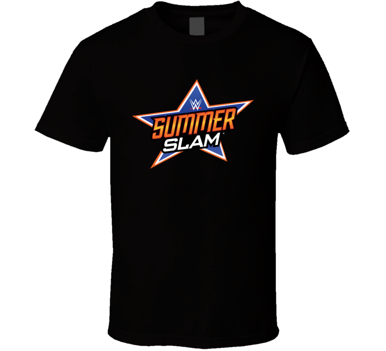 Summer Slam Wwe Logo Wrestling Fan T Shirt Summer Slam Wwe Logo Wrestling Fan T Shirt