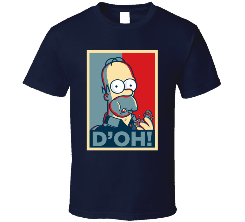 D'oh Funny Homer Simpsons Tv Show Fan T Shirt