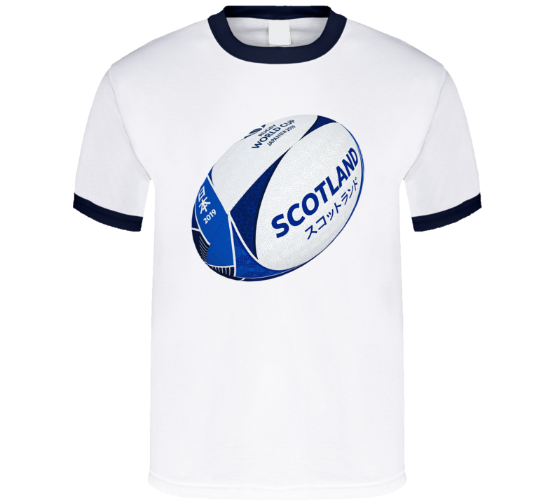 Scotland Rugby Logo World Cup Fan T Shirt