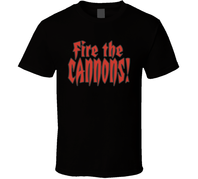 Fire The Cannons Tampa Bay Buccaneers Football Fan T Shirt