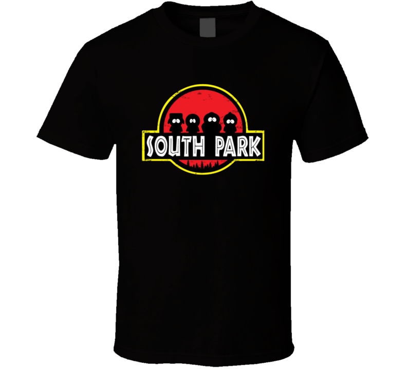 South Park Jurassic Park Parody Logo Funny T Shirt South Park Jurassic Park Parody Logo Funny T Shirt