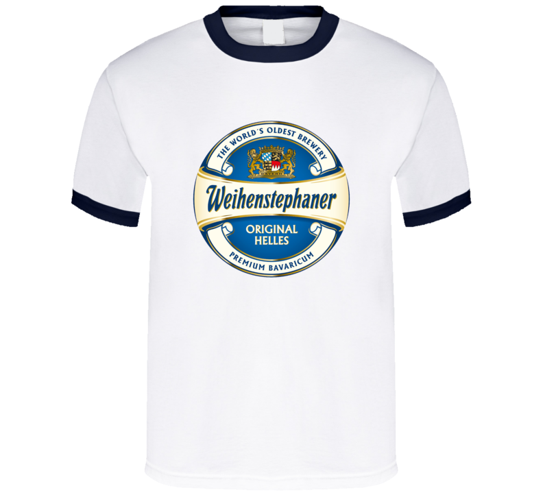 Weihenstephaner Premium Bavaricum Worlds Oldest Brewery T Shirt