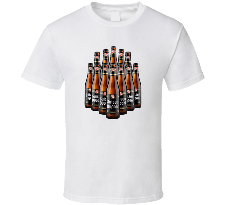 Saison Dupont Beer Logo International Beer Fan T Shirt