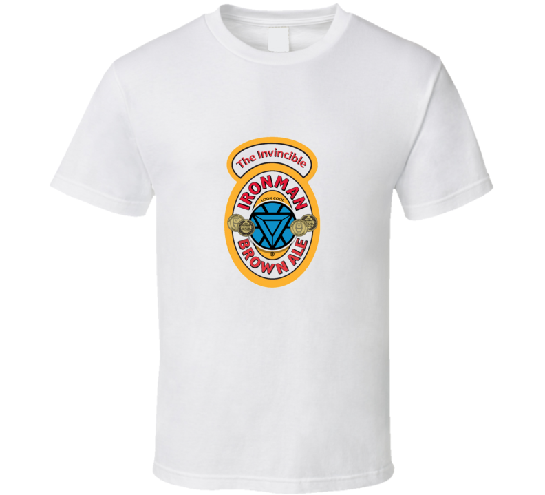 Iron Man Brown Ale T Shirt Iron Man Brown Ale T Shirt