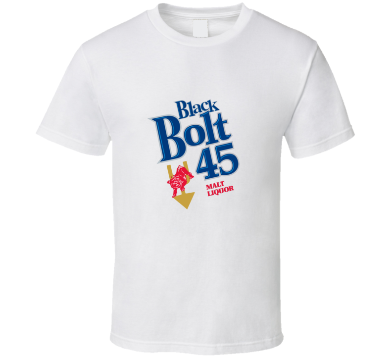 Black Bolt 45 T Shirt Black Bolt 45 T Shirt