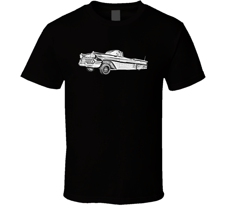 Classic Lowrider 58 Convertible T Shirt Classic Lowrider 58 Convertible T Shirt