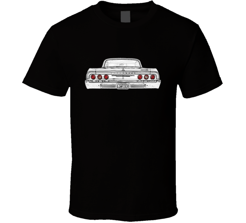 Lowrider 64 Impala Rear T Shirt Lowrider 64 Impala Rear T Shirt