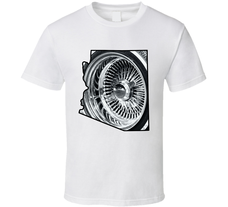 Arizona Lowrider Wheel Light T Shirt Arizona Lowrider Wheel Light T Shirt