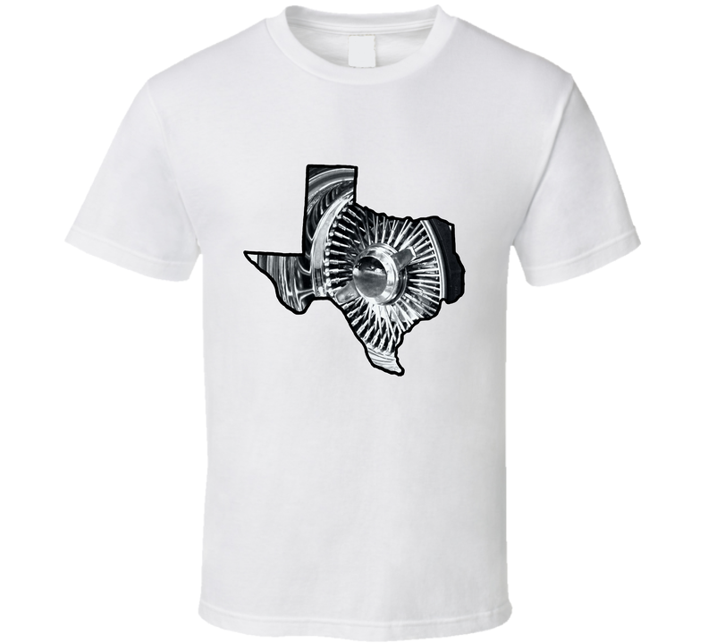 Texas Lowrider Wheel Light T Shirt Texas Lowrider Wheel Light T Shirt