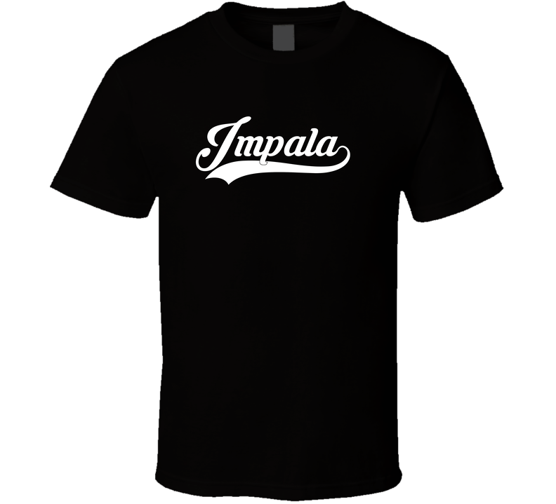 Impala Personalized Year Dark T Shirt Impala Personalized Year Dark T Shirt