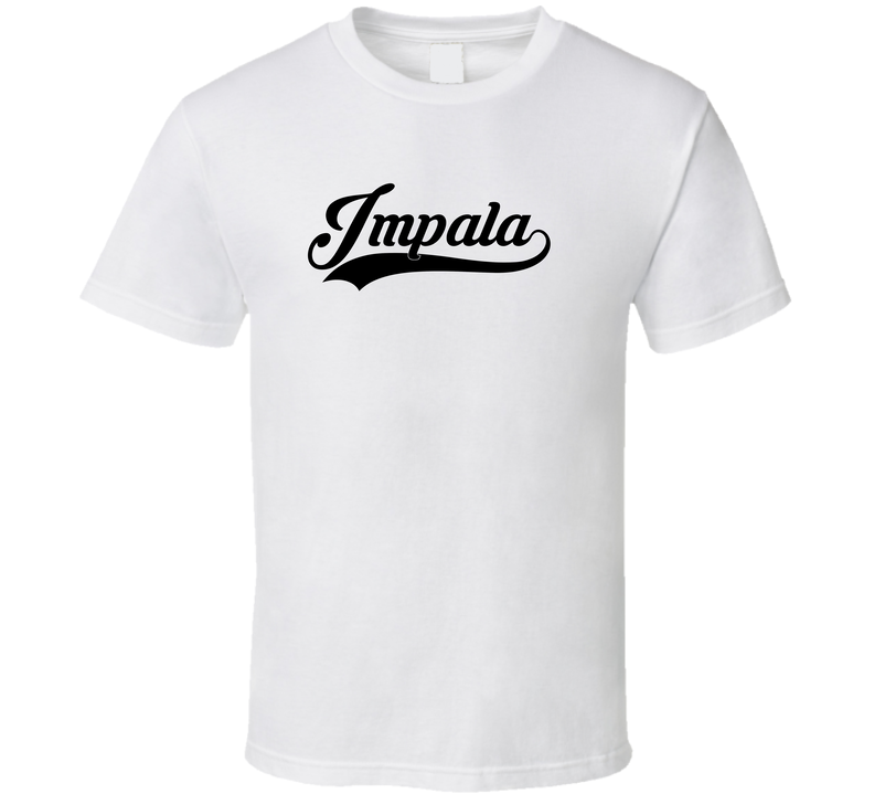 Impala Personalized Year Light T Shirt Impala Personalized Year Light T Shirt