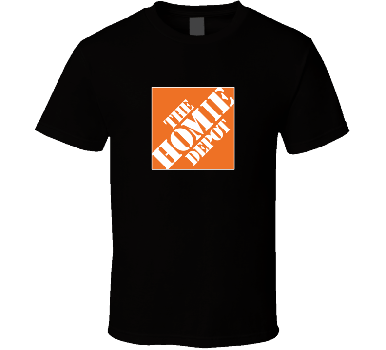 The Homie Depot T Shirt Black The Homie Depot T Shirt Black