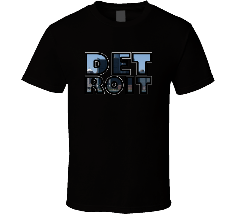 Detroit Black T Shirt Detroit Black T Shirt