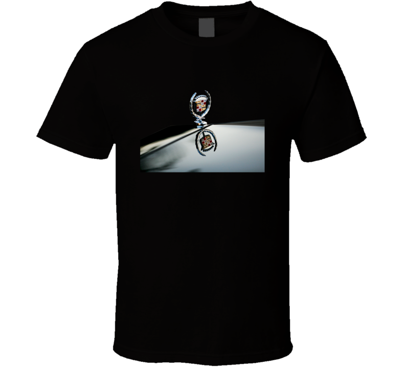 Cadillac Wreath Hood Ornament 2 T Shirt Cadillac Wreath Hood Ornament 2 T Shirt