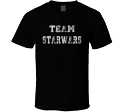Team Starwars Movie Fan Gift T Shirt