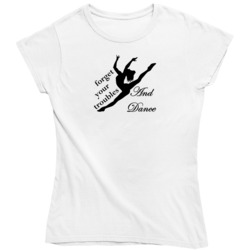 Marley Dance Quote Ladies T Shirt 36570183