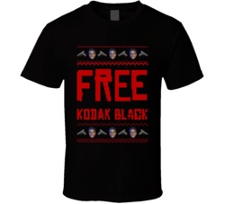 Free Kodak Black Ugly Christmas Sweater T Shirt 36596925