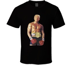 Donald Trump Rocky Balboa Fighter T Shirt 36774991